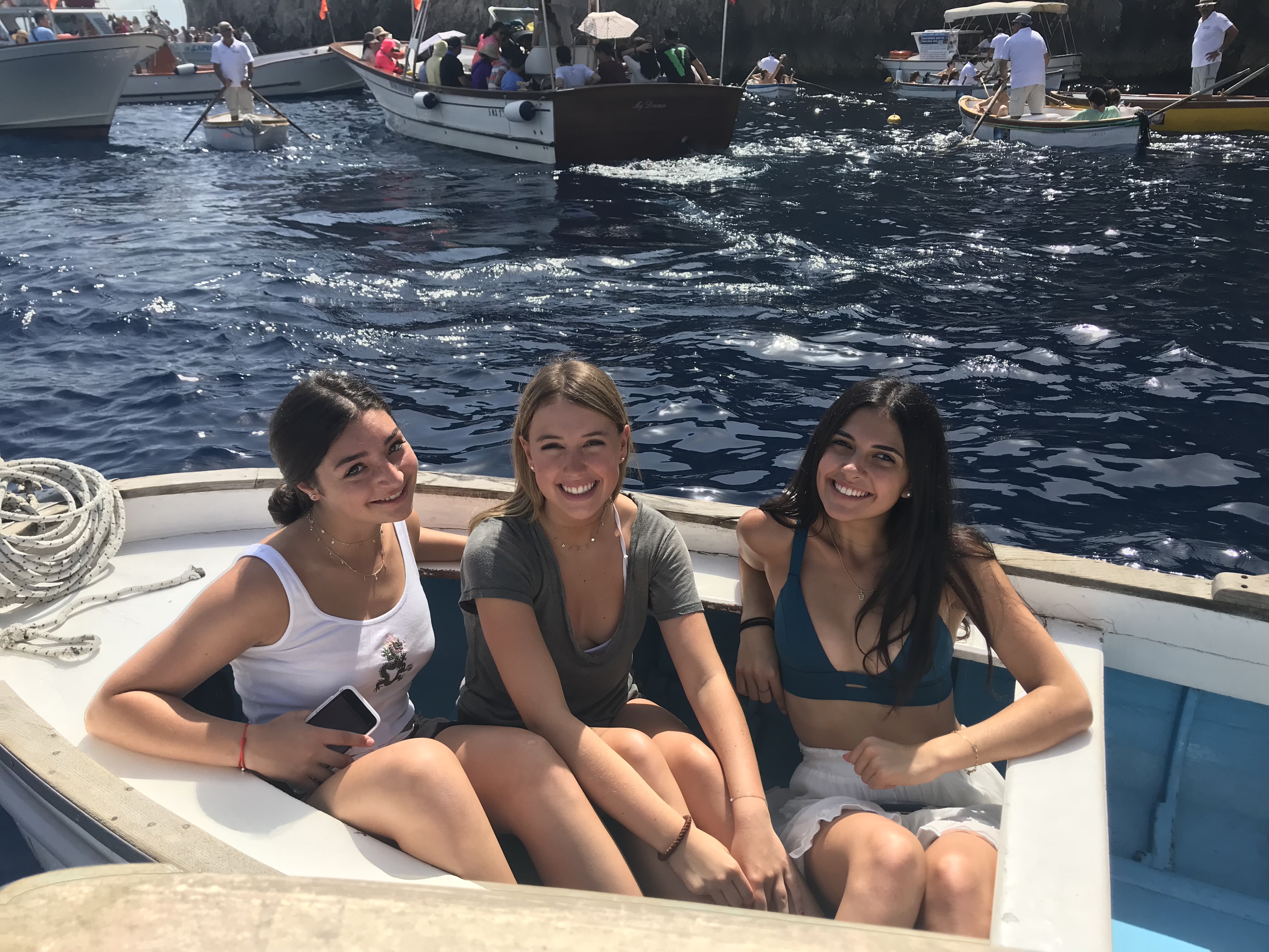 High School Summer Study Abroad in Italy Blue Grotto Capri