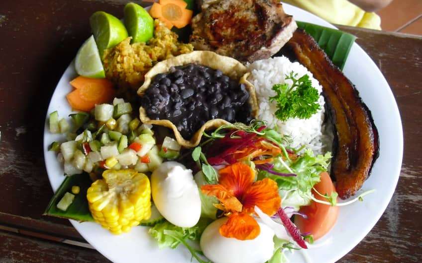 Casado Costa Rican Dish