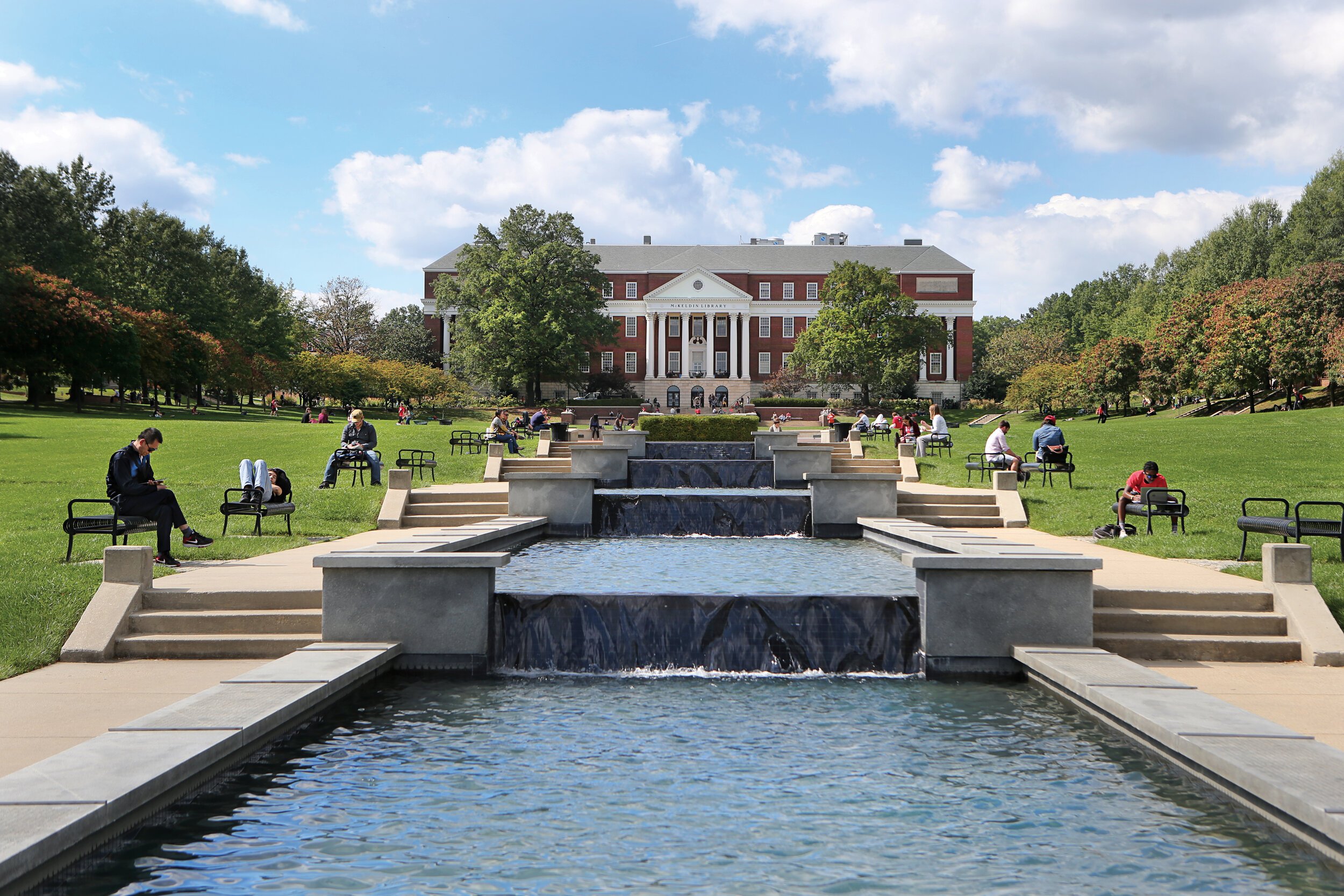 University of Maryland McKeldin Quad 2
