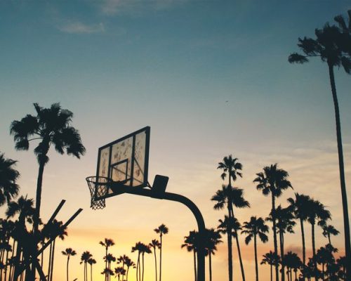 Basketball court Malibu