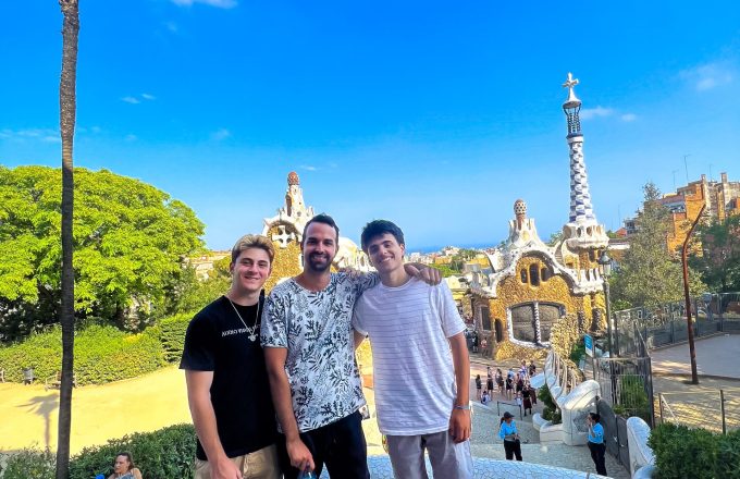 Boys Park Guell