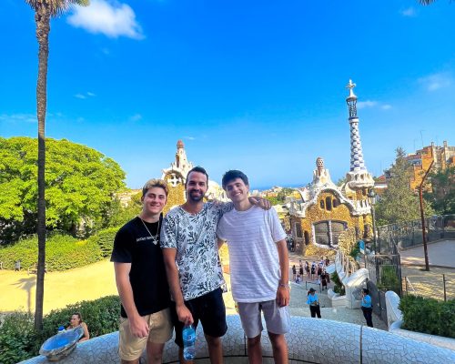 Boys Park Guell