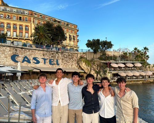 Boys in Nice, France