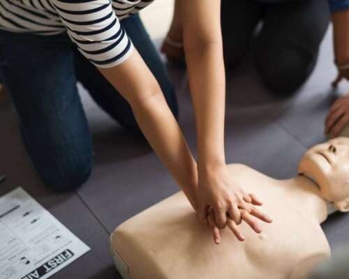 CPR training