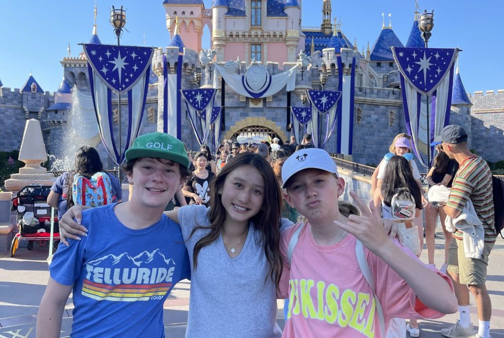 teens at Disney