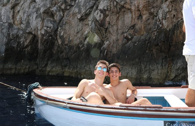 Blue Grotto Capri Italy Pre College Summer Program