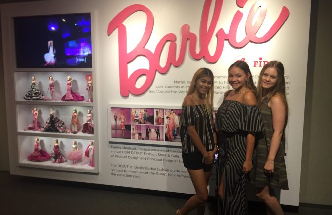 Barbie magic in LA