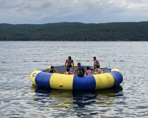 water trampoline