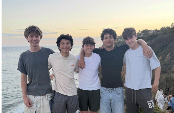 Boys Malibu Beach
