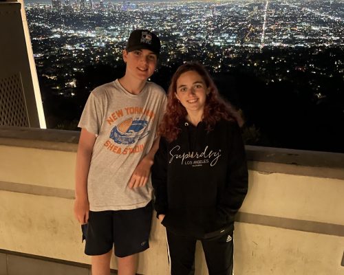 Students at Griffith Observatory