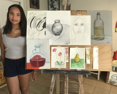 drawing & painting barcelona