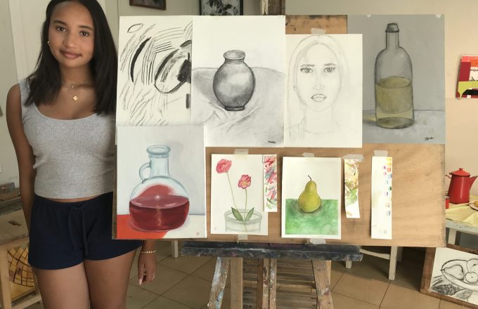 drawing & painting barcelona