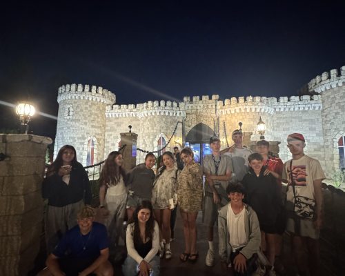 group at mini golf malibu pepperdine