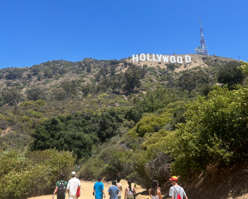 hiking hollywood sign malibu pepperdine