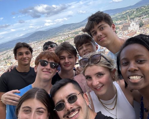 selfi duomo florence