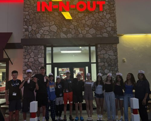 students at in n out malibu pepperdine MS